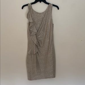 Little shimmery champagne dress!